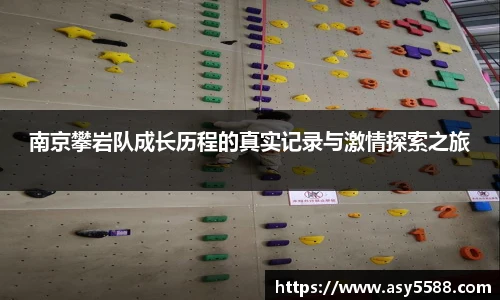 南京攀岩队成长历程的真实记录与激情探索之旅